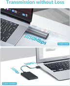 PHIXERO 10Gbps SSD Enclosure, Tool-Free and Wireless. Compactible - Image 3