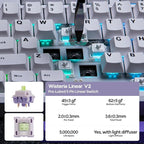 EPOMAKER Galaxy100 QMK/VIA Wireless Mechanical Keyboard - Image 6