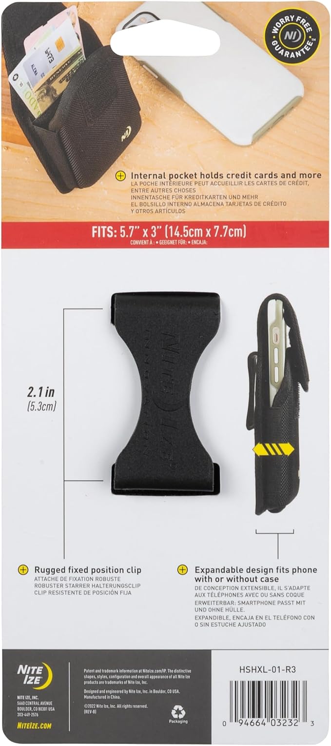 Nite Ize Clip Case Hardshell Universal Rugged Holster - Image 6