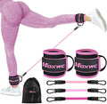 Ankle Resistance Bands with Cuffs, Ankle Bands by HOXWC