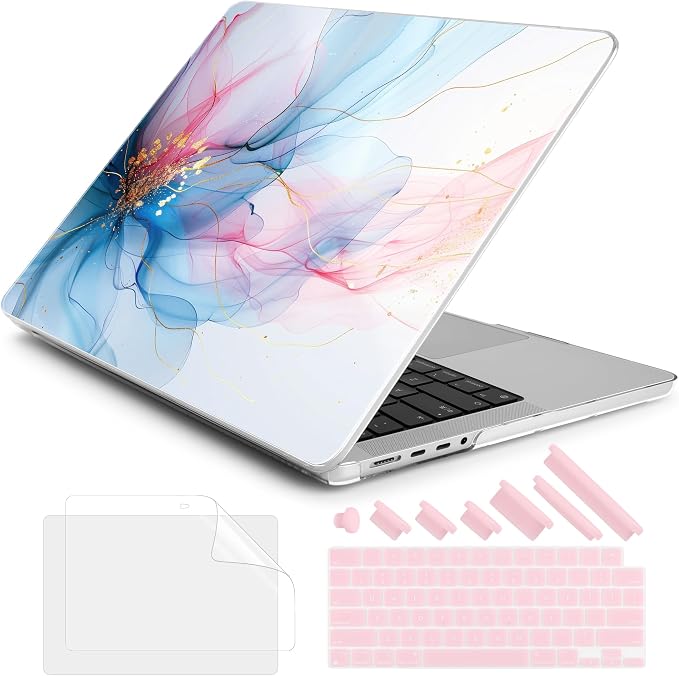 DONGKE for M4 MacBook Pro 16 Inch Case 2024 2023 2021 A3403 A3186 M3 A2991 M2 by DONGKE