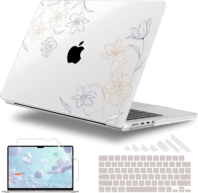 for MacBook Pro 16 inch Case 2021 2022 2023 2024 Release A3186 A3403 M4 A2991 by WelcomeViseNewitems