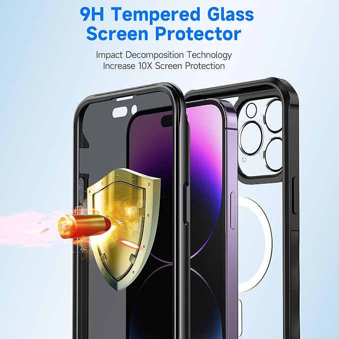 seacosmo for iPhone 14 Pro Max Case, Full Body Bumper - Image 4