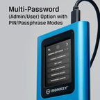 Kingston IronKey Vault Privacy 80 7.6TB External SSD | FIPS 197 | XTS-AES 256GB - Image 6