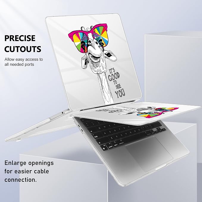 Case for MacBook Pro 13 inch with/Without Touch Bar, Hard Shell + Keyboard - Image 8
