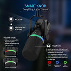 FEELWORLD PM1 XLR USB Dynamic Microphone - Image 7