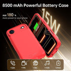 GIN FOXI Battery Case for iPhone 17 AIR, Charging Case Charger 8500mAh - Image 3
