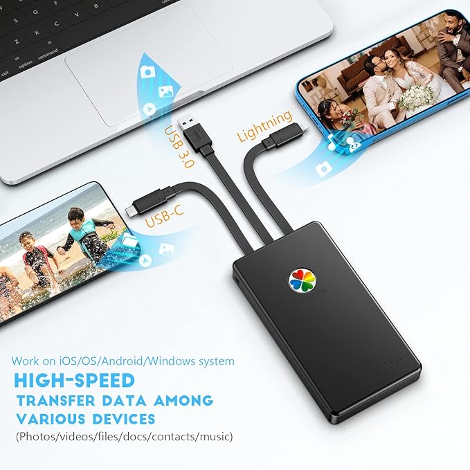 iDiskk App-le Certified, 2TB External Hard Drive, - Image 5
