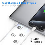 Matsusho iPhone 16 15 Charger Fast Charging 10 FT, 2 Pack 20W USB C Wall - Image 6