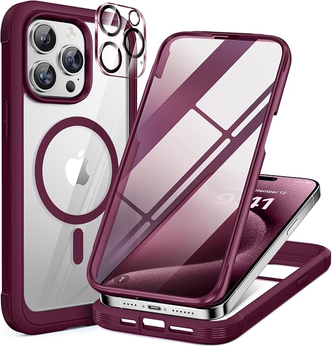 Miracase Magnetic for iPhone 12 Pro Max Case Full-Body Phone case by Miracase