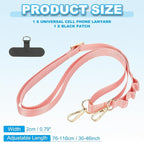 PATIKIL Universal Cell Phone Lanyard, Adjustable Crossbody Phone Strap - Image 2