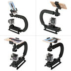 Fantaseal 4in1 DSLR/Mirrorless/Action Camera +Camcorder +Smartphone Stabilizer - Image 3