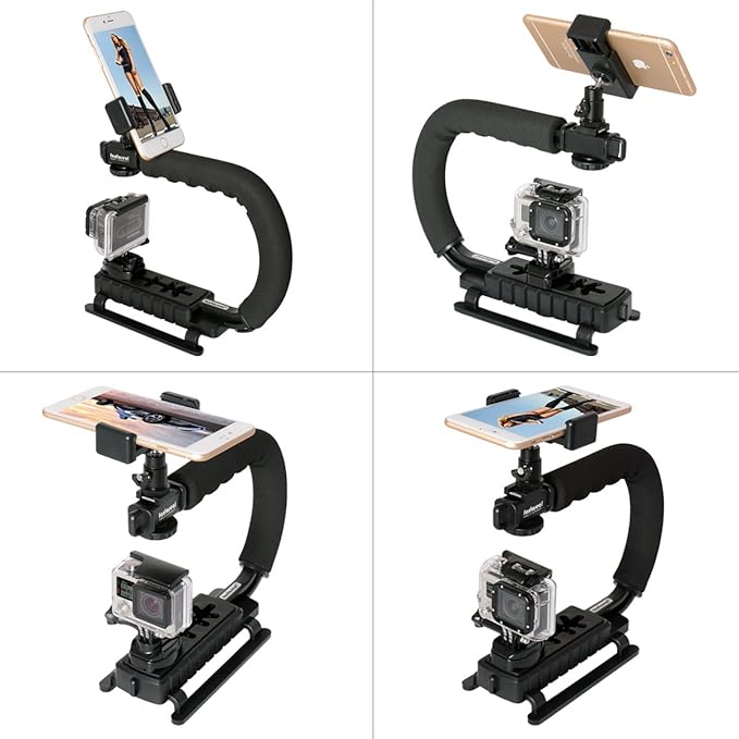 Fantaseal 4in1 DSLR/Mirrorless/Action Camera +Camcorder +Smartphone Stabilizer - Image 3