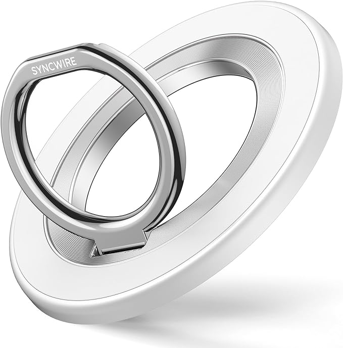 Magnetic Phone Ring Holder for MagSafe, Syncwire Magnetic Phone Ring Grip by SYNCWIRE