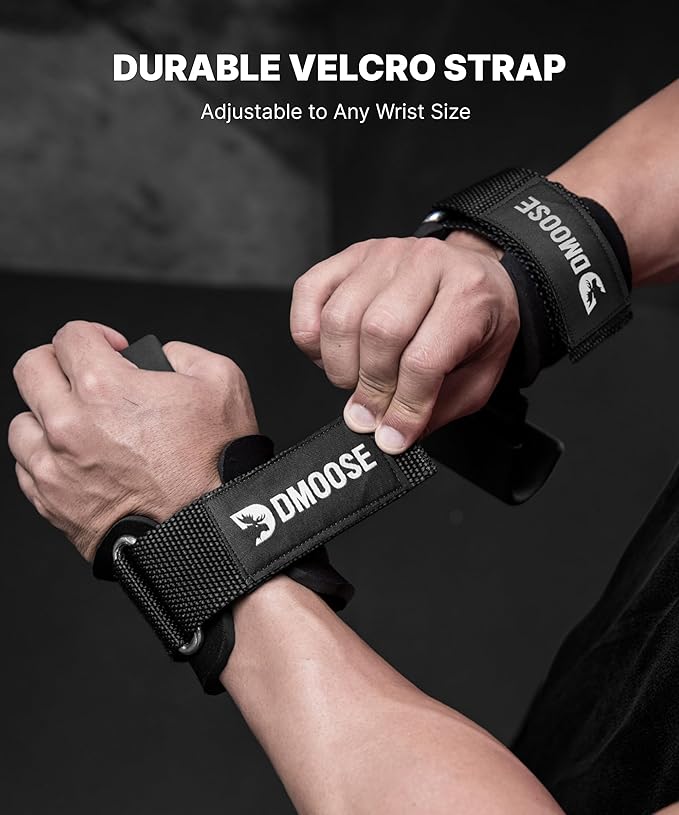 DMoose Fitness Weight Lifting Hooks - Image 7