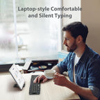 iClever Foldable Keyboard, BK08 Bluetooth Keyboard - Image 6