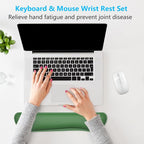 Dapesuom Enlarge Keyboard Wrist Rest, Memory Foam Keyboard Wrist Cushion - Image 7
