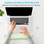 Dapesuom Enlarge Keyboard Wrist Rest, Memory Foam Keyboard Wrist Cushion - Image 7