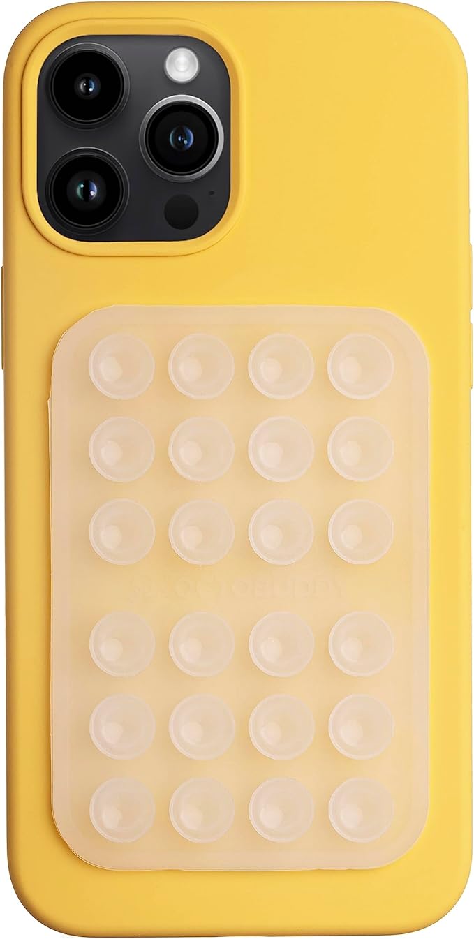 Classic MAX - Silicone Suction Phone Case Adhesive Mount - Hands-Free, Strong by Octobuddy