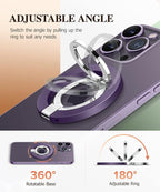 GVIEWIN Magnetic Phone Ring Holder, Compatible - Image 3