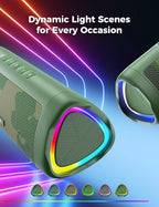 Bluetooth Speaker, 20W HD Sound, Portable Wireless, IPX5 Waterproof, - Image 3