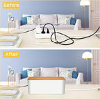 YUANYE Cable Management Box 2 Pack - Image 5