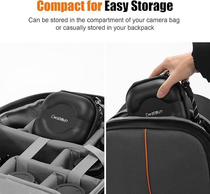 Cwatcun Hard Shell Lens Filter Case, Camera Filter Case - Image 7