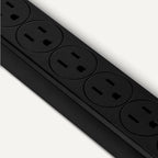 Amazon Basics Rectangle 6-Outlet, 600 Joule Surge Protector Power Strip - Image 3