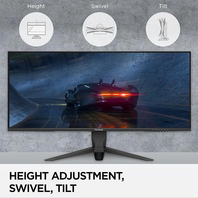 ViewSonic VX3418-2K 34 Inch 21:9 1440p 1ms 165Hz Gaming Monitor - Image 3