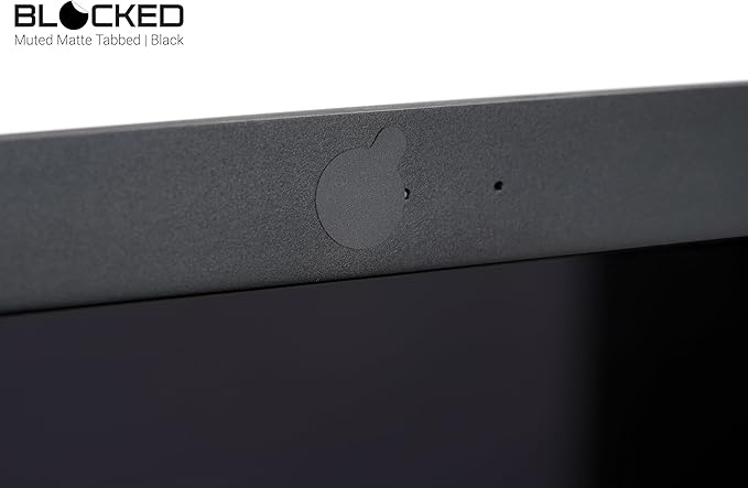 BLOCKED Stackable Webcam/Camera Vinyl Covers | 456 Low-Tack Restickable Webcam - Image 7