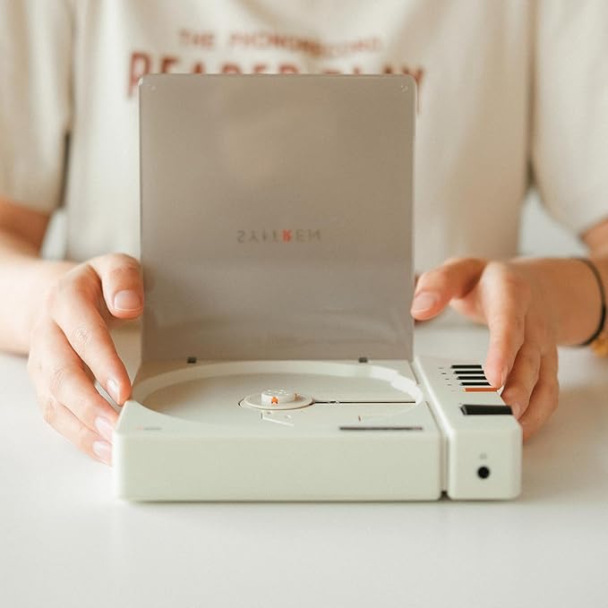 syitren R300 CD Player Bluetooth Portable Desktop Retro CD Player - Image 6