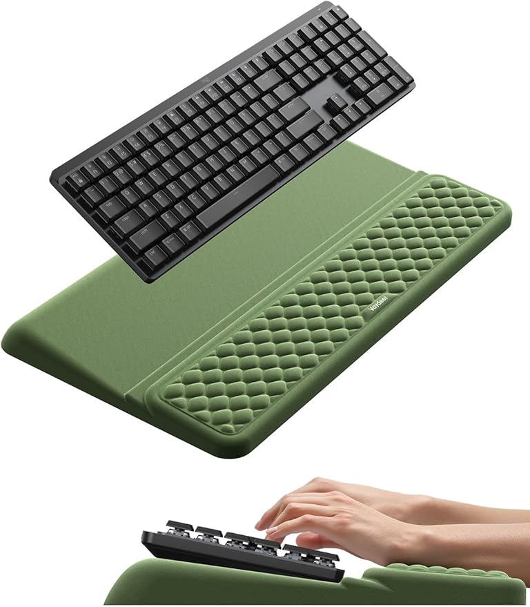 Vaydeer Wrist Rest with Keyboard Stand, Computer Wrist Support Pad, Ergonomic by Vaydeer