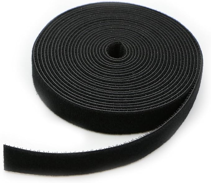 Reusable Fastening Tape Cable Ties 3/4 Inch Double Side Hook Roll - Image 2