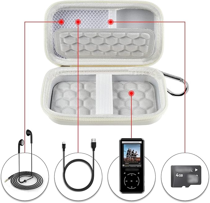 Comecase MP3 & MP4 Player Case for SOULCKER/G.G.Martinsen/Grtdhx/iPod - Image 2