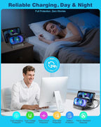 MSTJRY Charging Station for Multiple Devices : 5 Port Multi USB-A Charger - Image 4