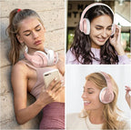 Wireless Bluetooth Headphones Over Ear 65H Playtime HiFi Stereo Headset - Image 7