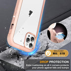 Miracase Glass Case for iPhone 13 Pro Max 6.7 inch, Upgrade Full-Body Clear - Image 5