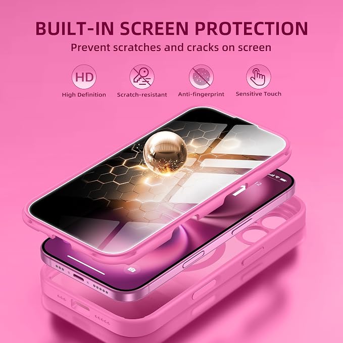 BERFY Magnetic for iPhone 16 Plus Case, Compatible - Image 4