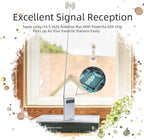 PRUNUS J-166 Portable Radio AM FM, Battery Operated Radio - Image 4