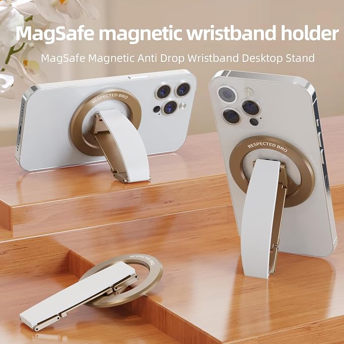 Magnetic-Phone-Grip-Stand, Magnetic Phone Ring Holder Kickstand - Image 2