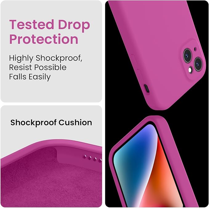 FireNova Designed for iPhone 13 Case, Silicone Upgraded Phone Case with - Image 4