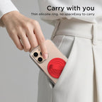Magnetic Phone Ring Grip Holder, Silicone Finger Loop Grip, Compatible - Image 9
