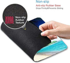 Beach in Sunset Mouse Pad, Non-Slip Rubber Base Wireless Gaming MousePads - Image 3