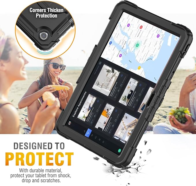 HXCASEAC Case for Samsung Galaxy Tab S6 Lite 10.4 inch, Protective - Image 6