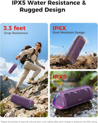 Bluetooth Speaker, 20W HD Sound, Portable Wireless, IPX5 Waterproof, - Image 4