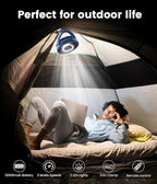 8-inch Clip-on Fan - 12000mAh Portable Rechargeable Battery - Image 7