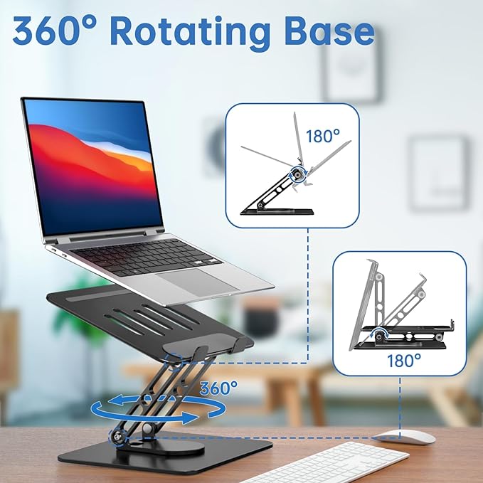 Laptop Stand for Desk Adjustable Computer Stand - Image 2