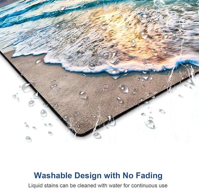 Mouse Pad, Premium-Textured Mouse Mat, Non-Slip Rubber Base Mousepad - Image 5
