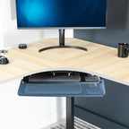 VIVO Premium Adjustable Computer Keyboard and Mouse Platform Tray, Ergonomic - Image 9