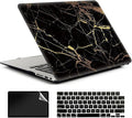 Black Gold Marble Laptop Cover Compatible by AMCJJ